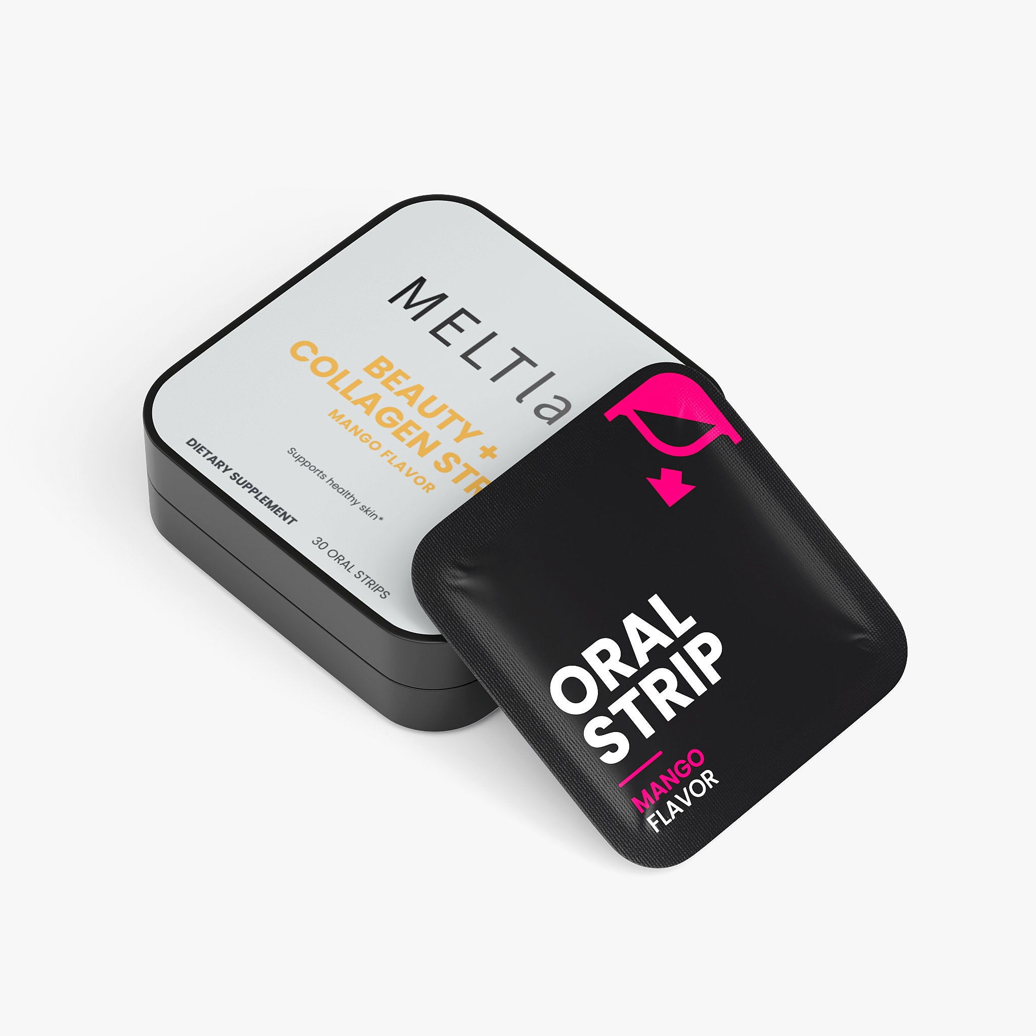 Melt Lab: 30 Beauty + Collagen Strips, Healthy Skin