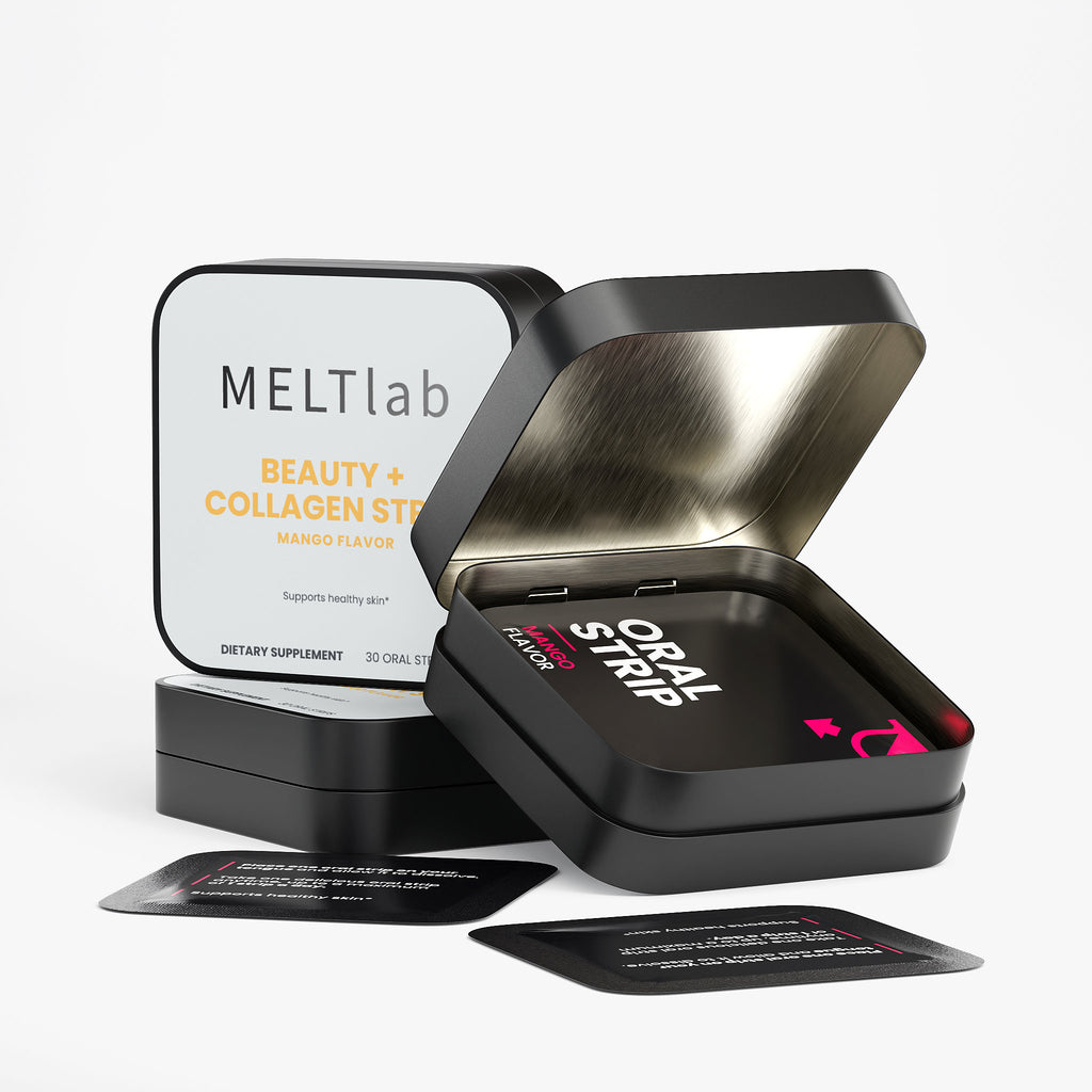 Melt Lab: 30 Beauty + Collagen Strips, Healthy Skin