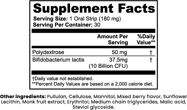 Melt Lab-Berberine Strips